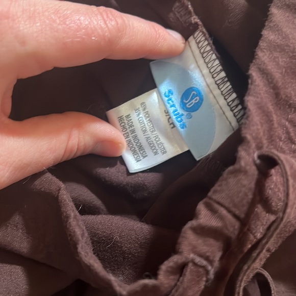 Brown scrub pants - Picture 4 of 6